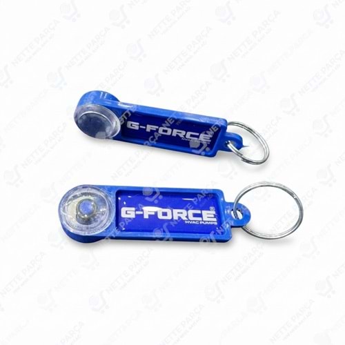 G-FORCE POMPA DÖNÜŞ YÖNÜ TESPİT APARATI ETİKETLİ RENKLİ