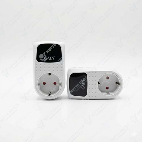 CATA DİJİTAL GÖSTERGELİ AKIM KORUMA PRİZİ (150-280V-4000W) 9187