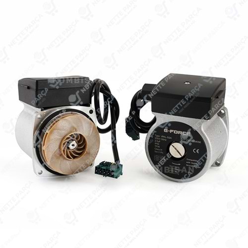 KOMBİ SİRKÜLASYON POMPA MOTORU (G-FORCE) GRUNDFOS TYPE VAILLANT 5 PIN DATA KABLOLU VPAL-5/2A 75W/85W