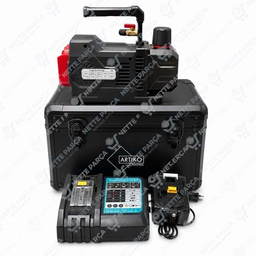 Şarjlı Vakum Pompası 2VI-1DLi 2CFM (Kablosuz Klima Vakum Motoru)