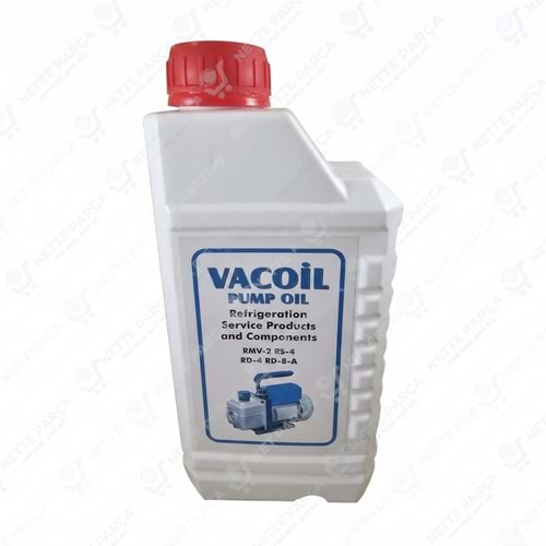 Vacumex 1 Litre Vakum Pompası Yağı | Nette Parça