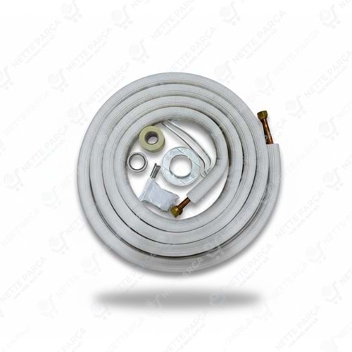 1/2-3/4 5 Metre Alüminyum Montaj Kiti | Klima Tesisatı | Nette Parça