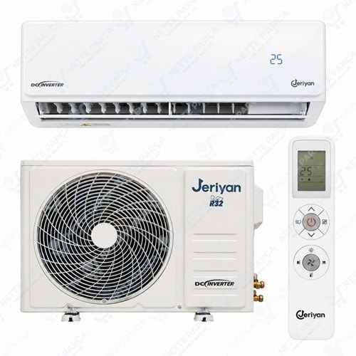 Jeriyan EVA 12000 BTU Klima | Duvar Tipi | Nette Parça