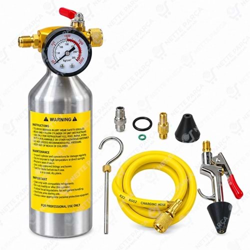 Klima ve Buzdolabı Sistem Temizleme Seti | Flush Yıkama Seti