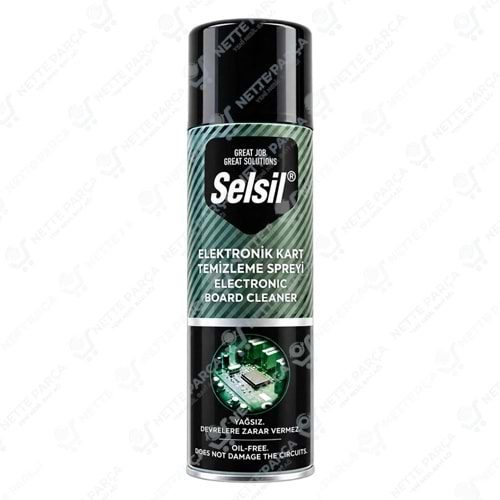Selsil Elektronik Devre Kart Temizleyici Sprey 500 Ml | Nette Parça