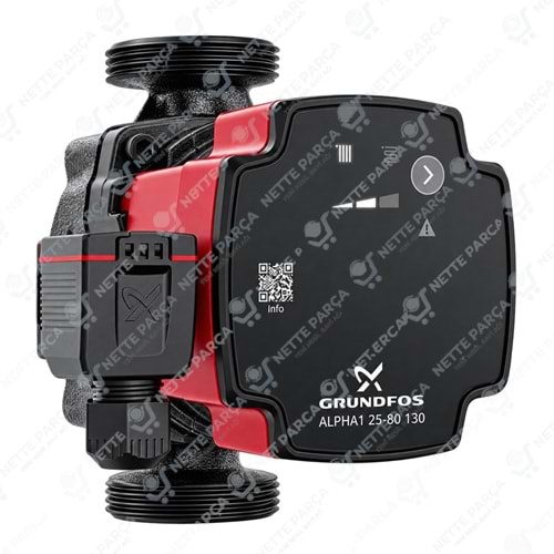 Grundfos Alpha1 25-80 Frekans Kontrollü Sirkülasyon Pompası | Nette Parça