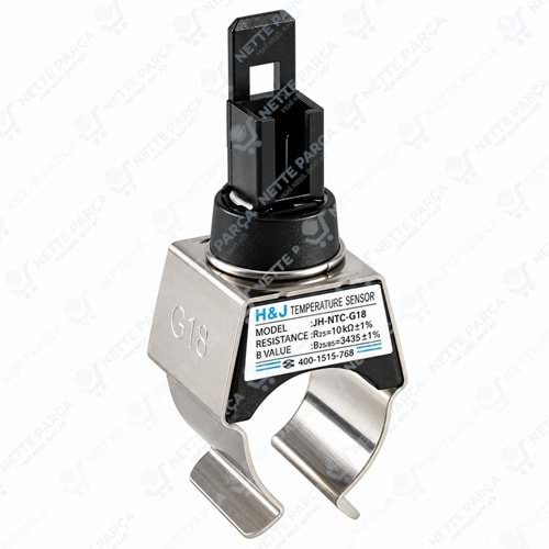 H&J Geçmeli Yüzey Tip Kombi NTC Sensörü 3/4 İnç 18mm | Nette Parça