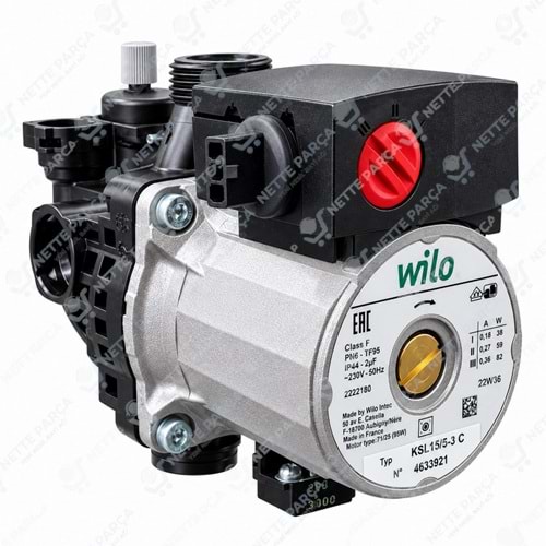 Wilo KSL15/5-3C 82W Kombi Sirkülasyon Pompası | Nette Parça