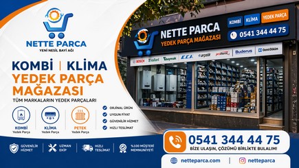 Küçükçekmece Kombi ve Klima Yedek Parça Çözümleri | Nette Parça